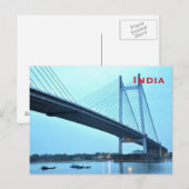 Carte Postale Inde Vintage Tourisme Voyage Ajouter (Devant / Derrière)