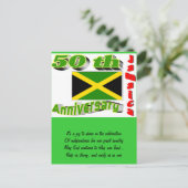 Carte Postale indépendance de la Jamaïque (Debout devant)