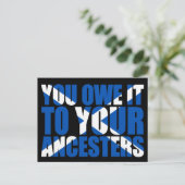 Carte Postale Indépendance des Écossais : Vous le devez à vos an (Debout devant)