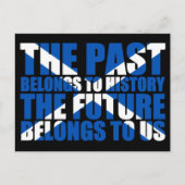 Carte Postale Indépendance écossaise : l'avenir nous appartient, (Devant)