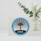 Carte Postale Indépendance énergétique américaine (Debout devant)