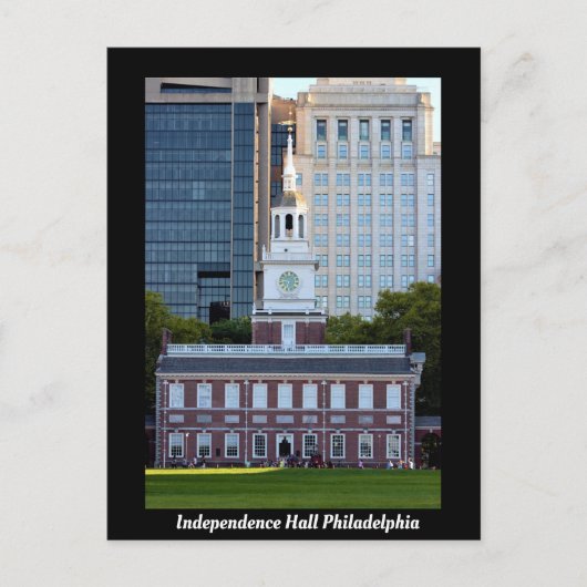 Carte Postale Indépendance Hall Philadelphie (Devant)