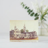 Carte Postale Indépendance, Philadelphie (Debout devant)