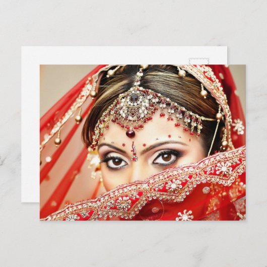 Carte Postale Indian eyes (Devant / Derrière)