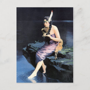 Carte Postale Indian Maidens 1920