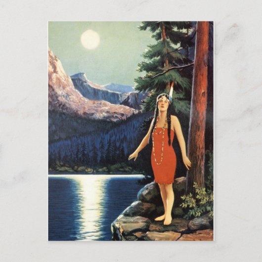 Carte Postale Indian Maidens 1920 (Devant)