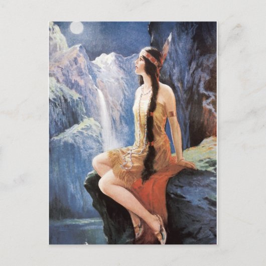 Carte Postale Indian Maidens 1920 (Devant)