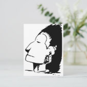 Carte Postale Indian or Eskimo Optical Illusion (Debout devant)