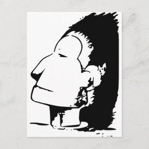 Carte Postale Indian or Eskimo Optical Illusion