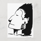 Carte Postale Indian or Eskimo Optical Illusion (Devant)