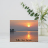 Carte postale Indian River Sunset Ocean City (Debout devant)