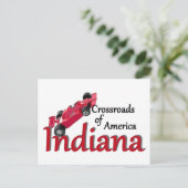 CARTE POSTALE INDIANA (Debout devant)