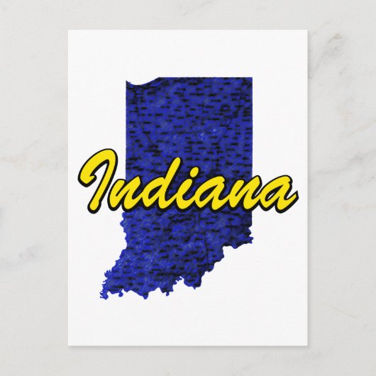 Carte Postale Indiana (Devant)