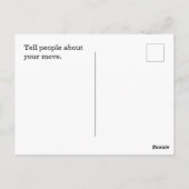 Carte Postale Indiana (Dos)