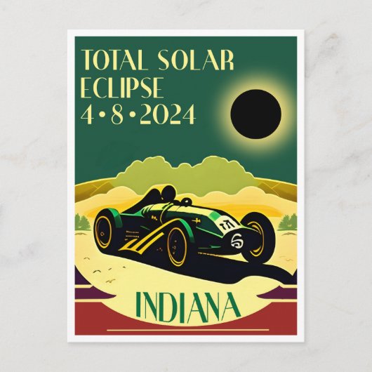 Carte Postale Indiana Eclipse (Devant)