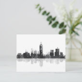 CARTE POSTALE INDIANA, INDIANAPOLIS SKYLINE (Debout devant)