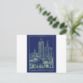 Carte postale Indianapolis (Debout devant)