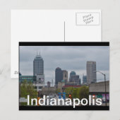 CARTE POSTALE INDIANAPOLIS (Devant / Derrière)