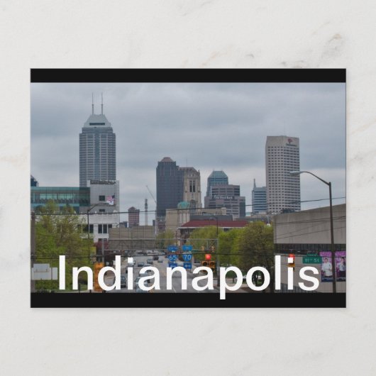 CARTE POSTALE INDIANAPOLIS (Devant)