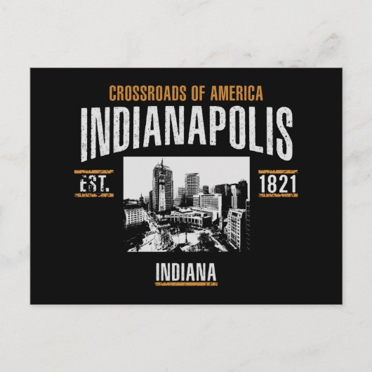 Carte Postale Indianapolis (Devant)