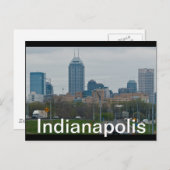 CARTE POSTALE INDIANAPOLIS (Devant / Derrière)