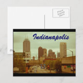 CARTE POSTALE INDIANAPOLIS (Devant / Derrière)