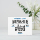 Carte Postale Indianapolis (Debout devant)