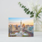Carte Postale Indianapolis, Indiana, États-Unis (Debout devant)