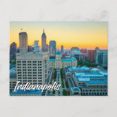 Carte Postale Indianapolis, Indiana, États-Unis (Devant)