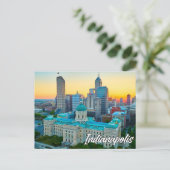 Carte Postale Indianapolis, Indiana, États-Unis (Debout devant)