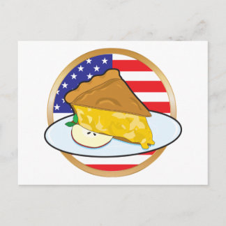 Carte Postale Indicateur américain Apple Pie