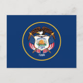 Carte Postale Indicateur de l'État de l'Utah (Devant)