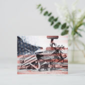 Carte Postale Indicateur de l'ingénieur d'exploitation de l'équi (Debout devant)