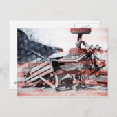 Carte Postale Indicateur de l'ingénieur d'exploitation de l'équi (Devant / Derrière)