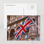 Carte Postale indicateur de prise union (Devant / Derrière)
