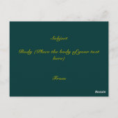 Carte Postale Indicateur Delaware (Dos)