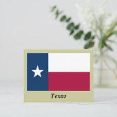 Carte Postale Indicateur d'état du Texas (Debout devant)
