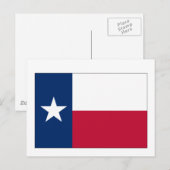 Carte Postale Indicateur d'état du Texas (Devant / Derrière)