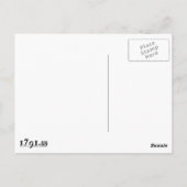 Carte Postale Indicateur du New Jersey (Dos)