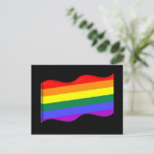 Carte Postale Indicateur Gay pride 3D (Debout devant)