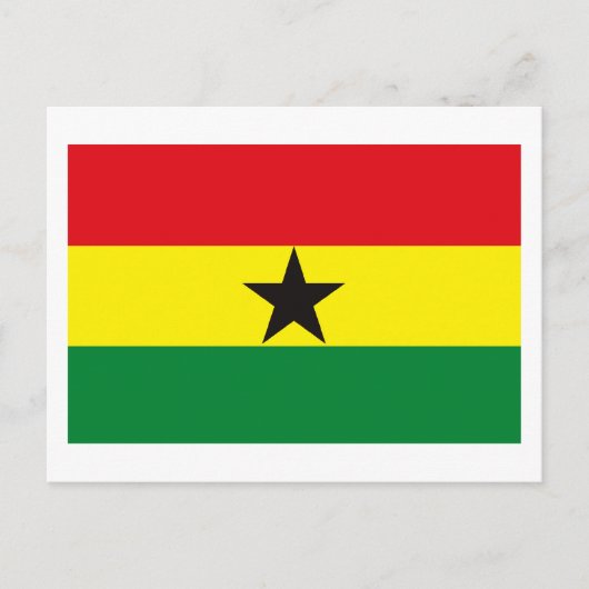 Carte postale Indicateur Ghana (Devant)