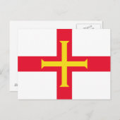 Carte Postale Indicateur Guernesey (Devant / Derrière)