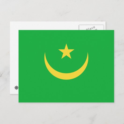 Carte postale Indicateur Mauritanie (Devant / Derrière)