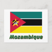 Carte Postale Indicateur Mozambique avec nom (Devant)