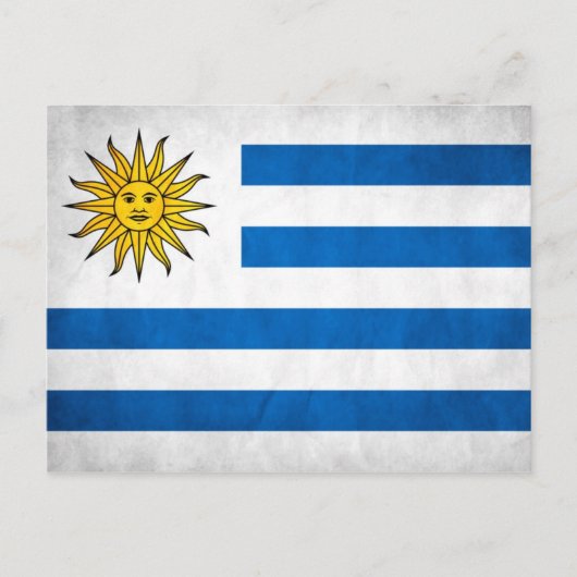 Carte Postale Indicateur national Uruguay (Devant)