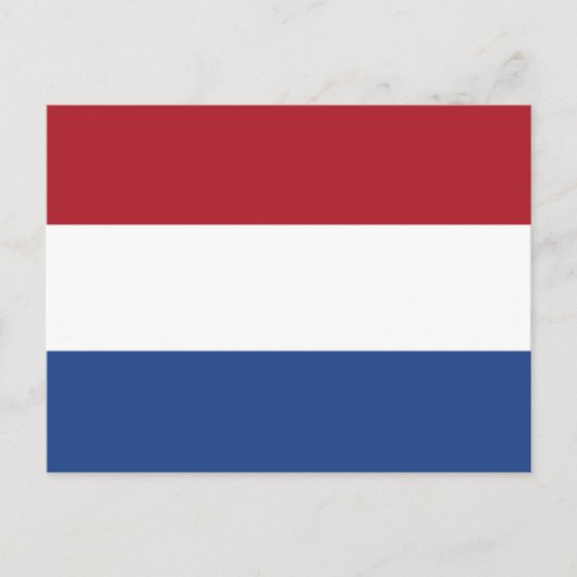 Carte Postale Indicateur Pays-Bas (Devant)