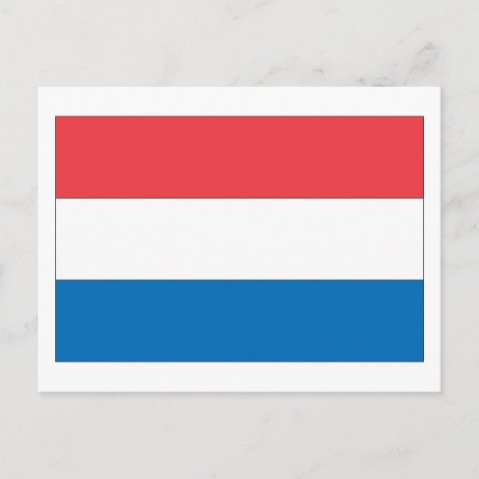 Carte Postale Indicateur Pays-Bas (Devant)