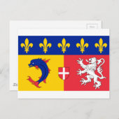 Carte Postale Indicateur Rhône-Alpes (Devant / Derrière)