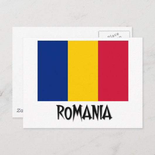 Carte Postale Indicateur Roumanie (Devant / Derrière)