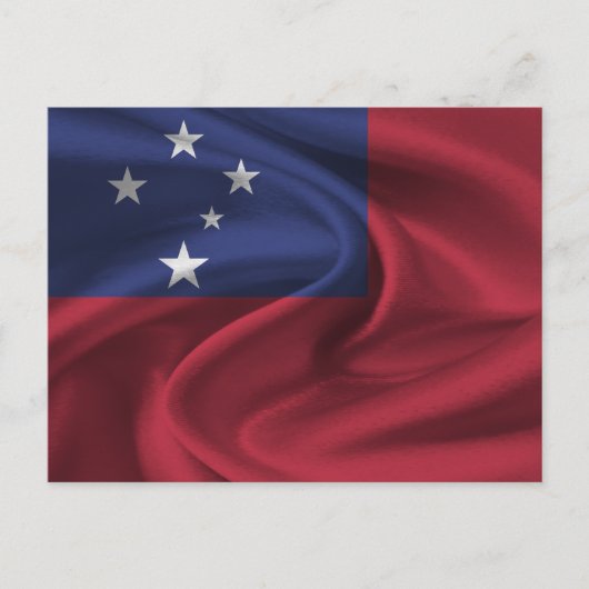 Carte Postale Indicateur Samoa (Devant)